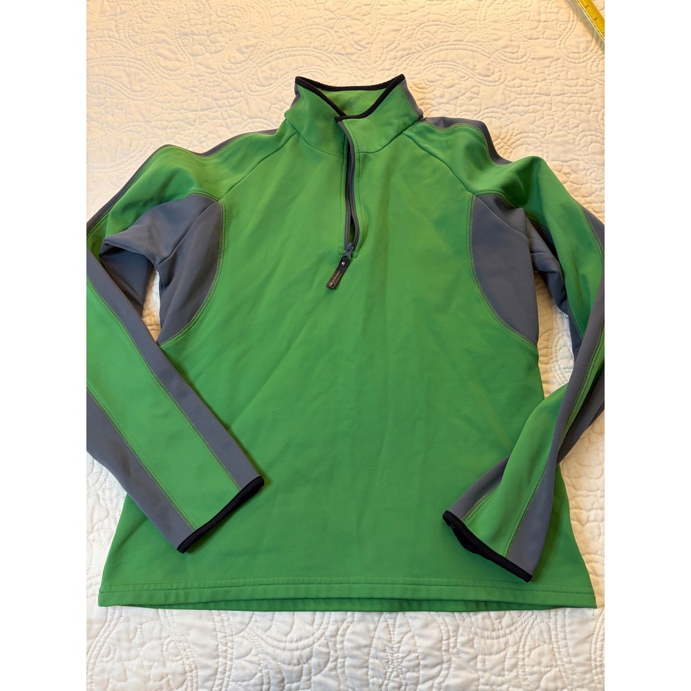 Stormtech Performance Pullover Women M Green Gorpcore Quarter Zip